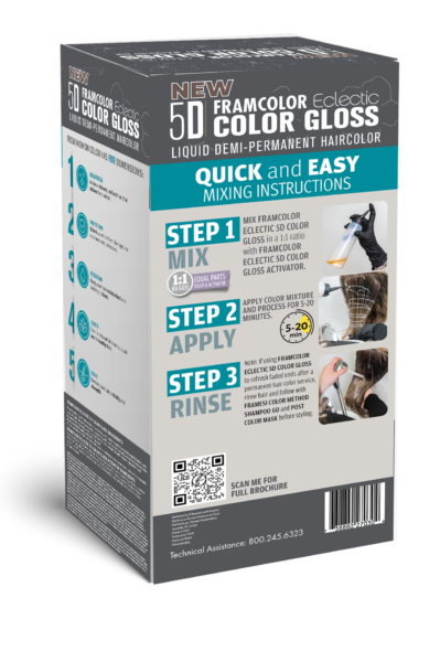 FRAMCOLOR Eclectic 5D Color Gloss Naturals / Hot Chocolates Try Me